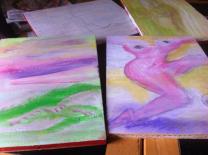 paintings in progress 1