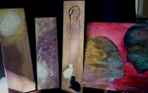 small paintings studio